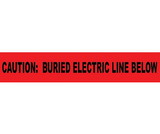 NMC NDRE Caution Buried Electric Line Below Informer Non-Detectable Warning Tape
